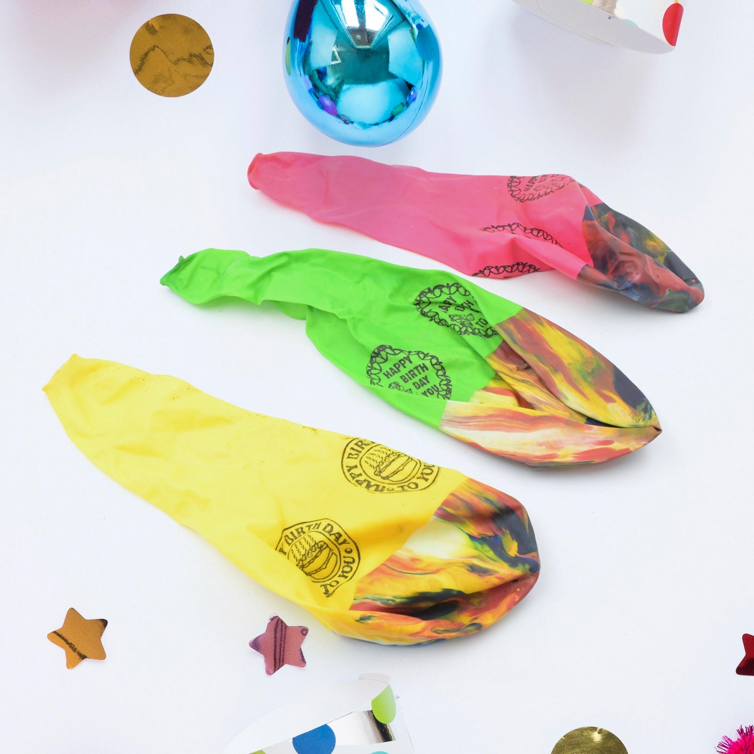 Big Size Balloons Kinds of Rainbow Party Latex Balloons for Birthday/Anniversary/Valentine's/Wedding/Engagement Party Decoration Multicolor (3 Pcs Set Big Size Balloons Kinds of Rainbow Party Latex Balloons for Birthday/Anniversary/Valentine's/Wedding/Engagement Party Decoration Multicolor (3 Pcs Set
